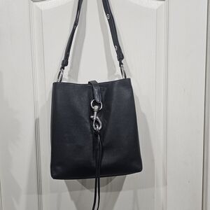 Rebecca Minkoff Black Leather Shoulder Bag